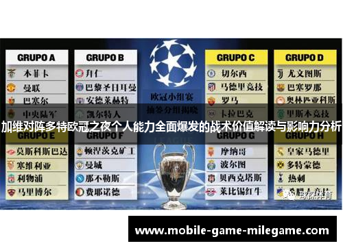 加维对阵多特欧冠之夜个人能力全面爆发的战术价值解读与影响力分析