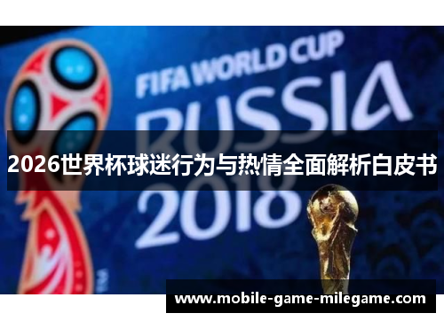 2026世界杯球迷行为与热情全面解析白皮书
